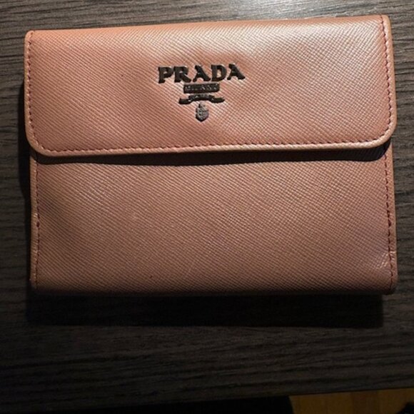 Prada Gold Wallet - EUC - Picture 1 of 3